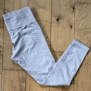 Athleta Leggings with Ribbed Detail